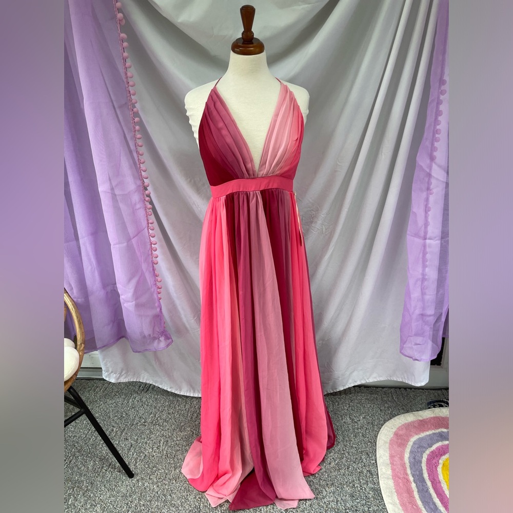 Luxxel ombré maxi dress🌸 spring special💐🌷